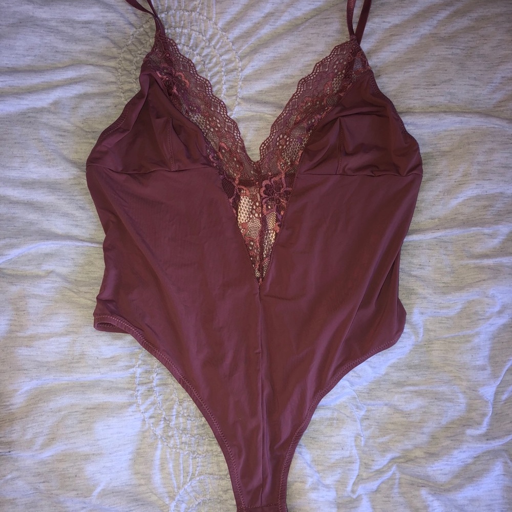 NWT mauve bodysuit